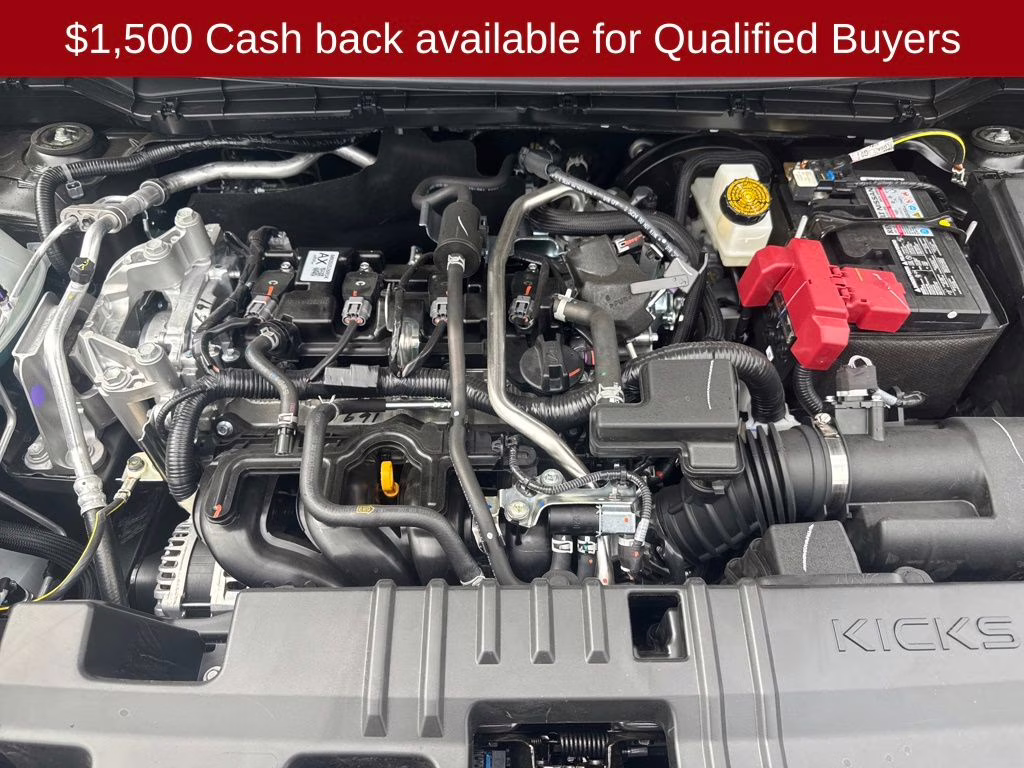 2026 Gun Metallic Nissan Kicks SV FWD SUV