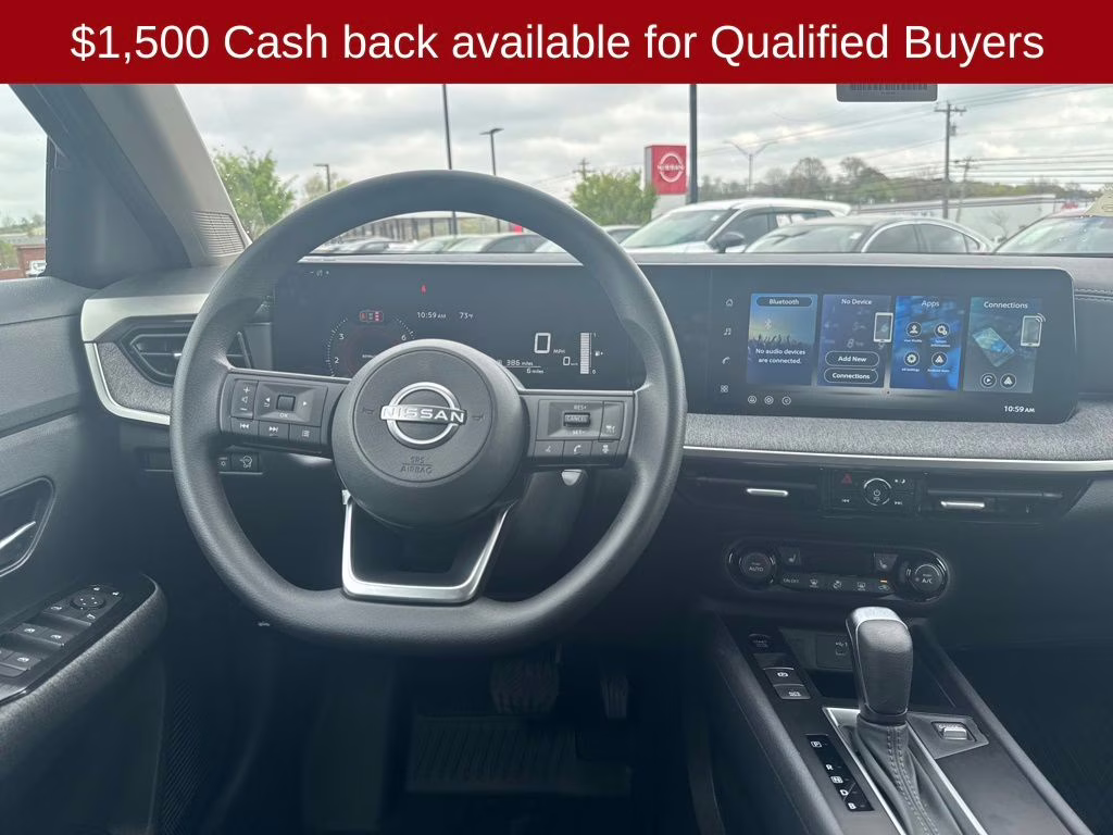 2026 Gun Metallic Nissan Kicks SV FWD SUV