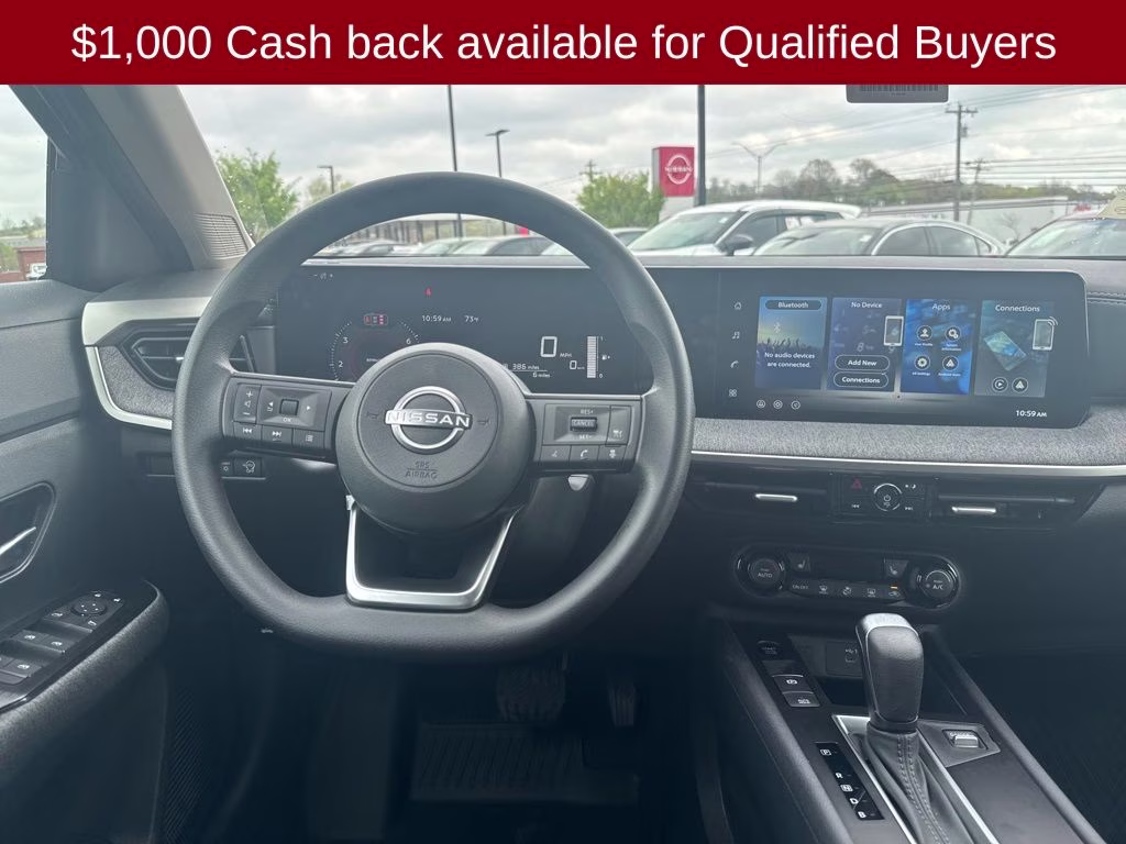2026 Gun Metallic Nissan Kicks SV FWD SUV