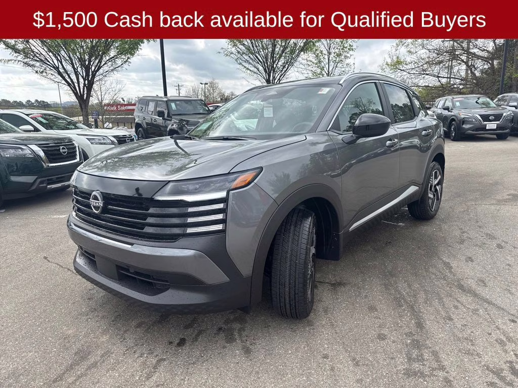 2026 Gun Metallic Nissan Kicks SV FWD SUV