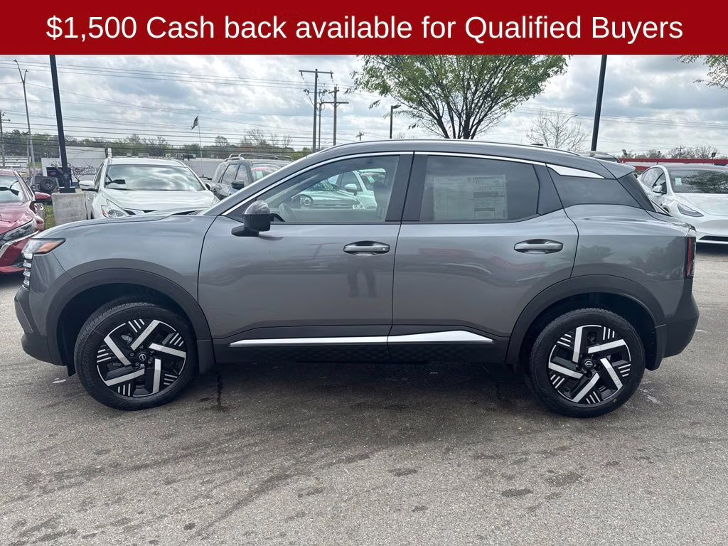 2026 Gun Metallic Nissan Kicks SV FWD SUV