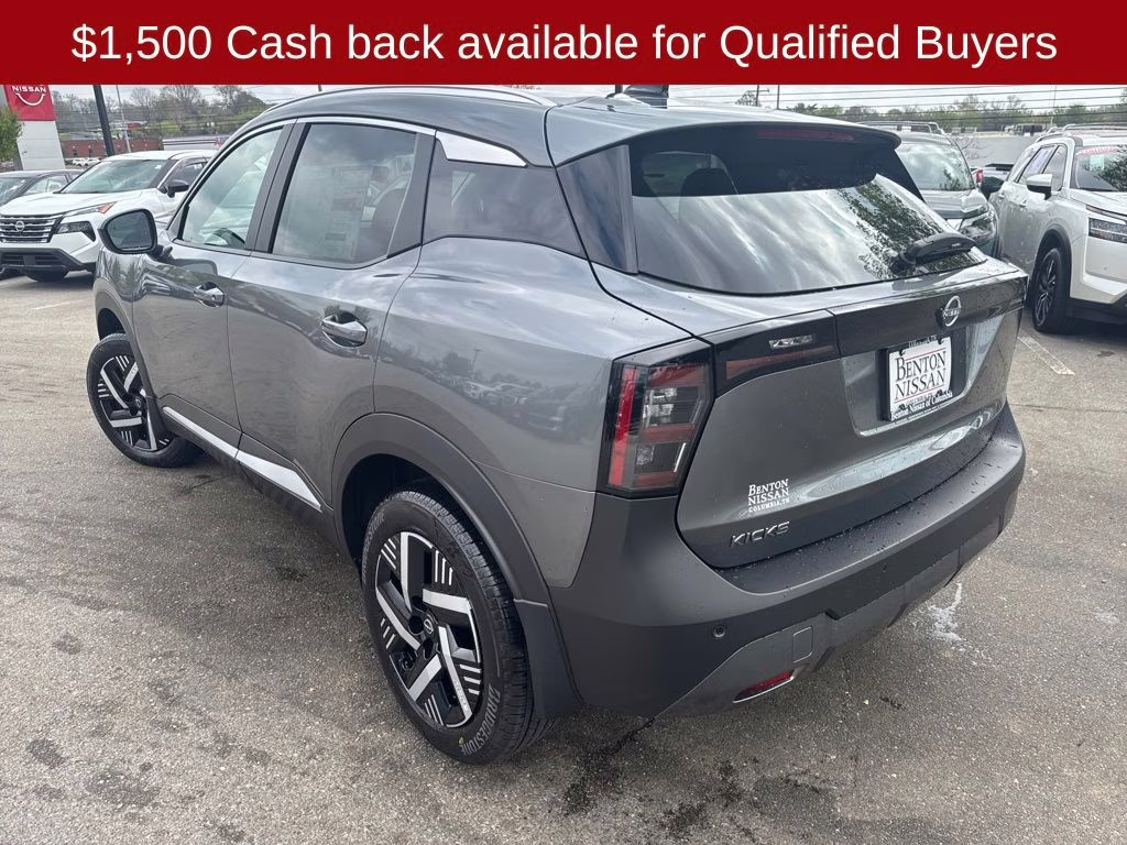 2026 Gun Metallic Nissan Kicks SV FWD SUV