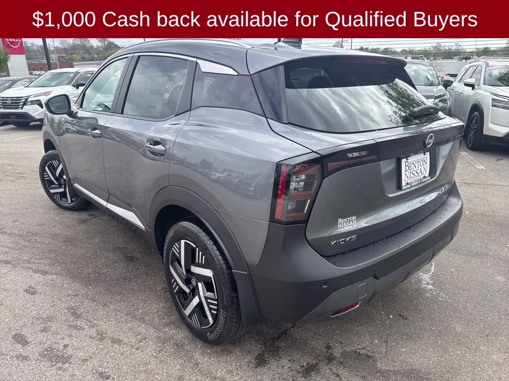 2026 Gun Metallic Nissan Kicks SV FWD SUV