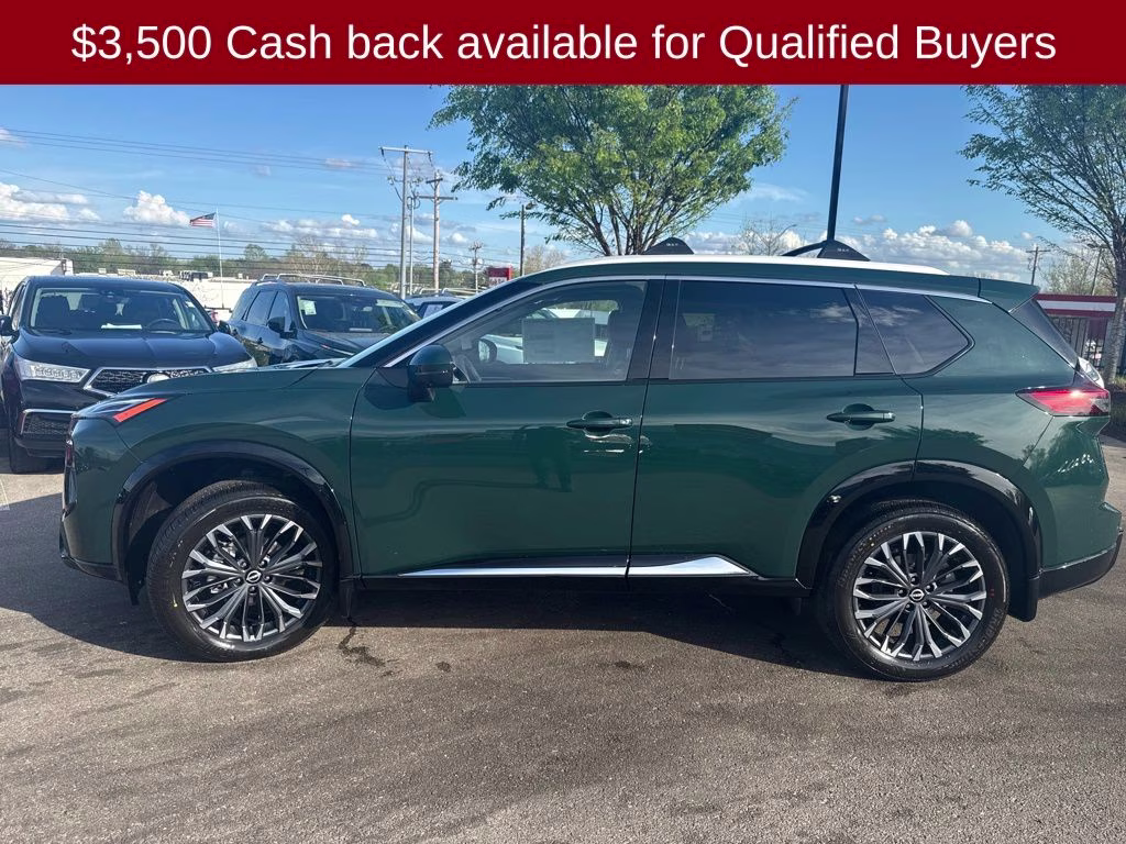 2026 Obsidian Green Nissan Rogue Platinum AWD SUV