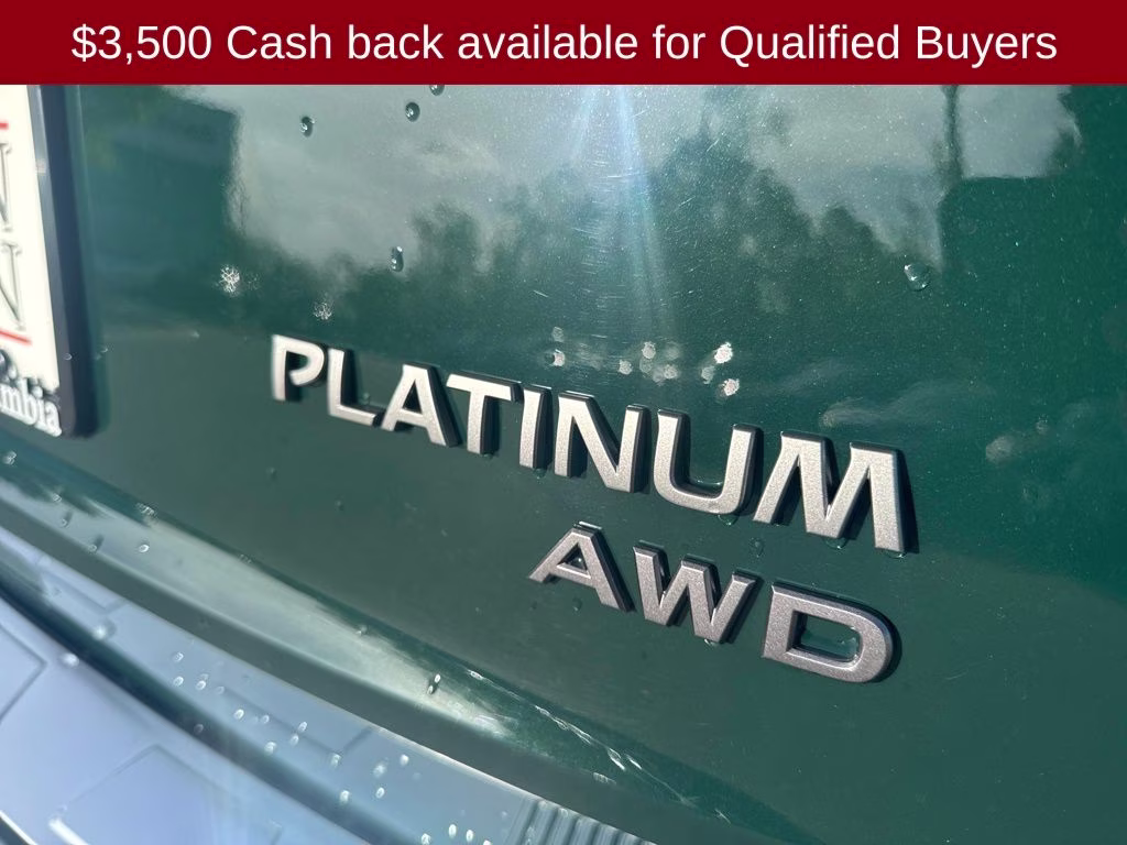 2026 Obsidian Green Nissan Rogue Platinum AWD SUV