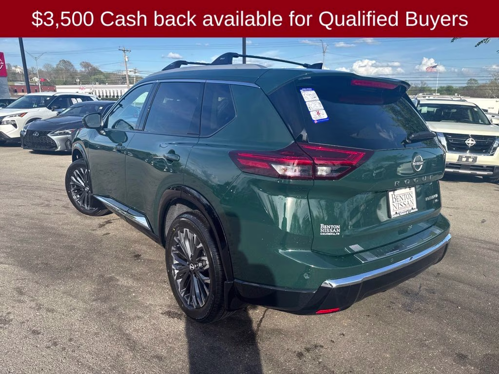 2026 Obsidian Green Nissan Rogue Platinum AWD SUV