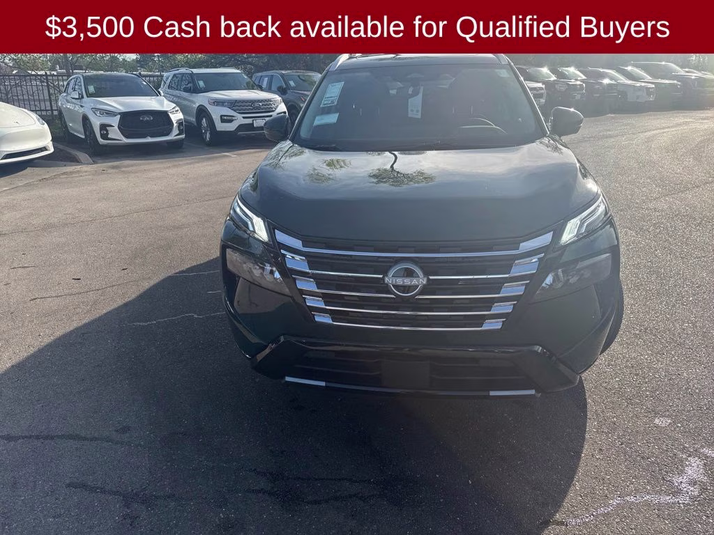 2026 Obsidian Green Nissan Rogue Platinum AWD SUV