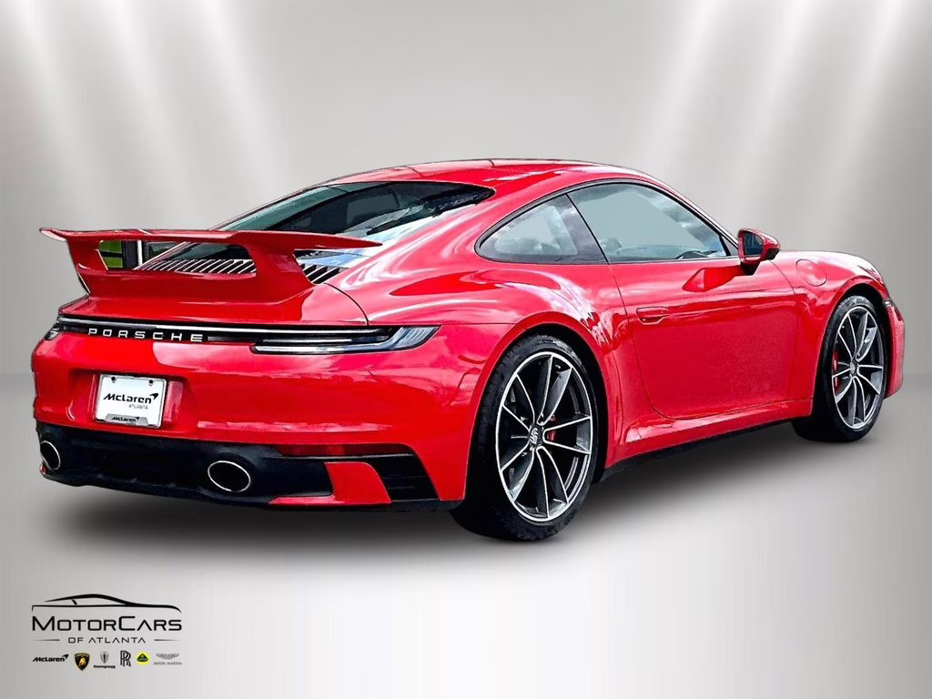 2023 Guards Red Porsche 911 Carrera S .Aero Kit RWD Coupe