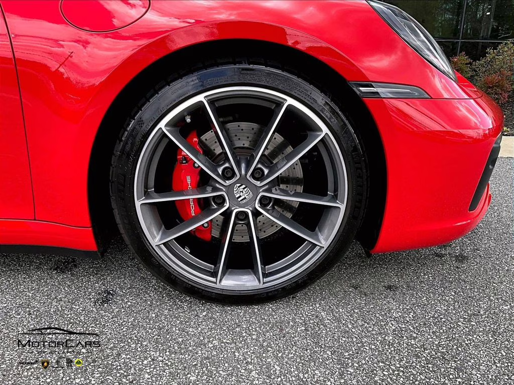 2023 Guards Red Porsche 911 Carrera S .Aero Kit RWD Coupe