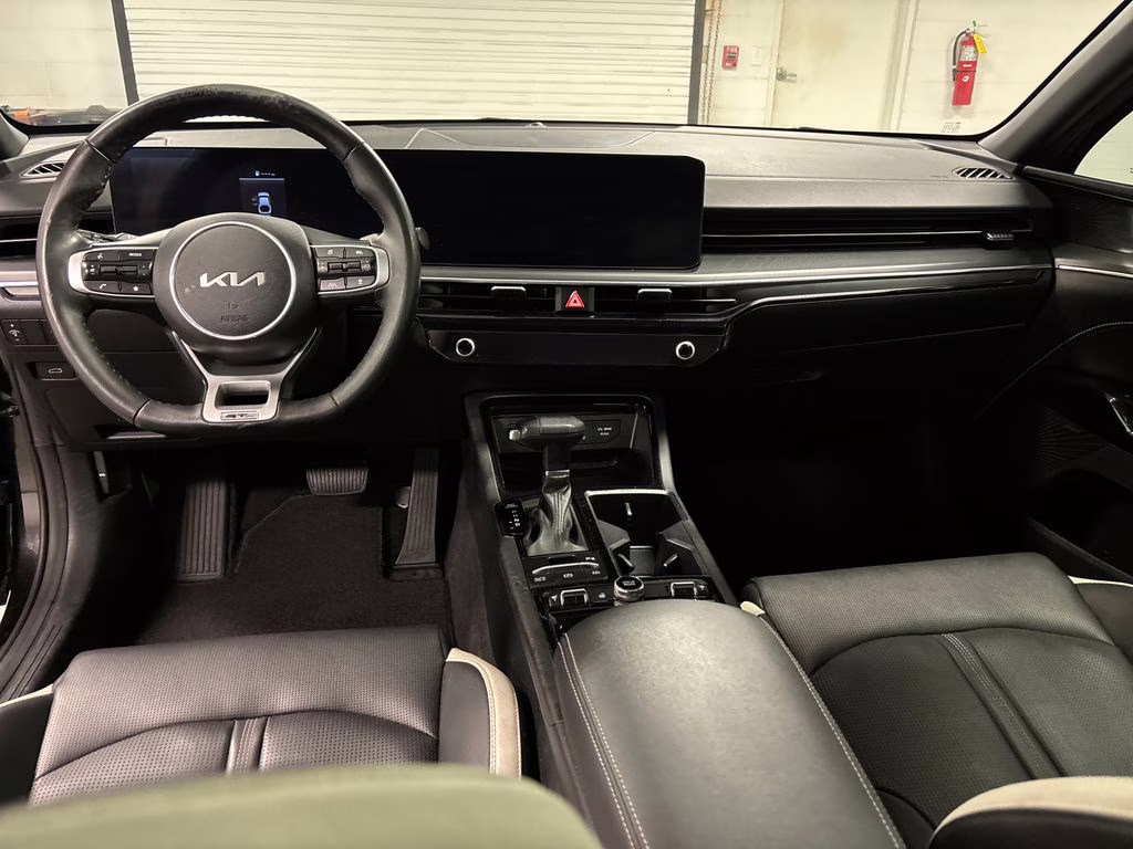 2025 Aurora Black Pearl Kia K5 GT-Line AWD Sedan