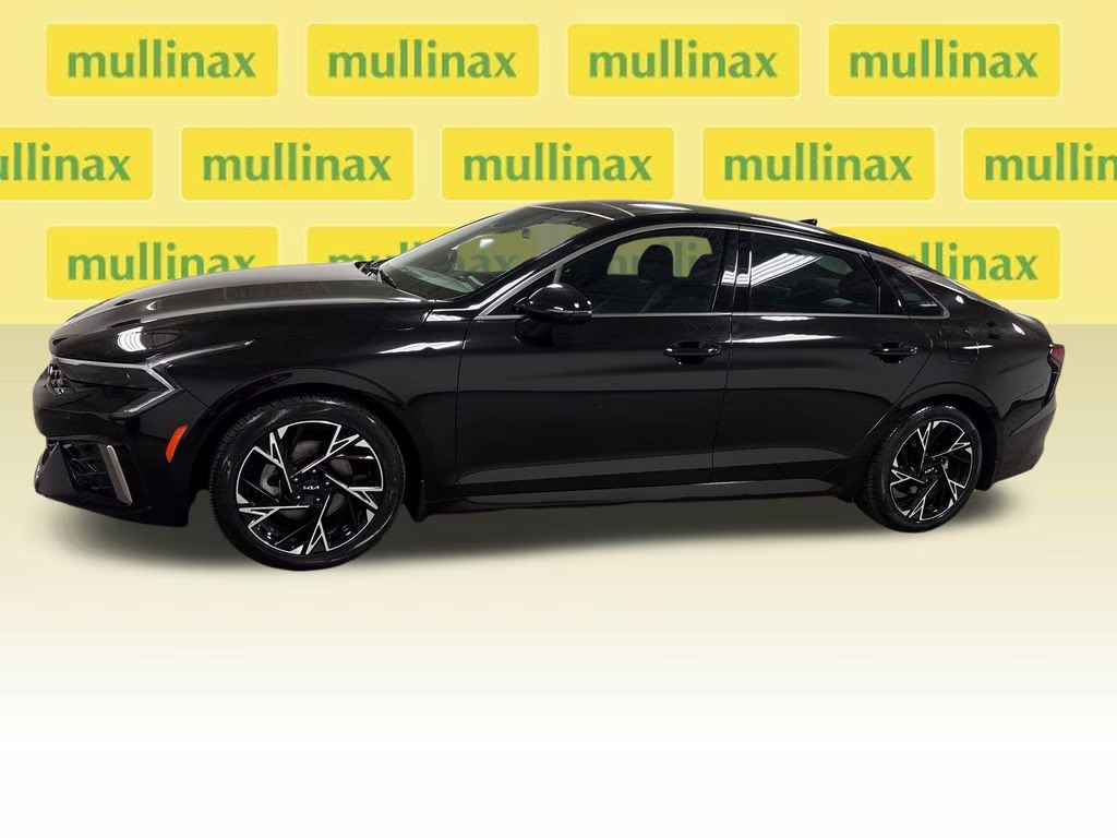 2025 Aurora Black Pearl Kia K5 GT-Line AWD Sedan