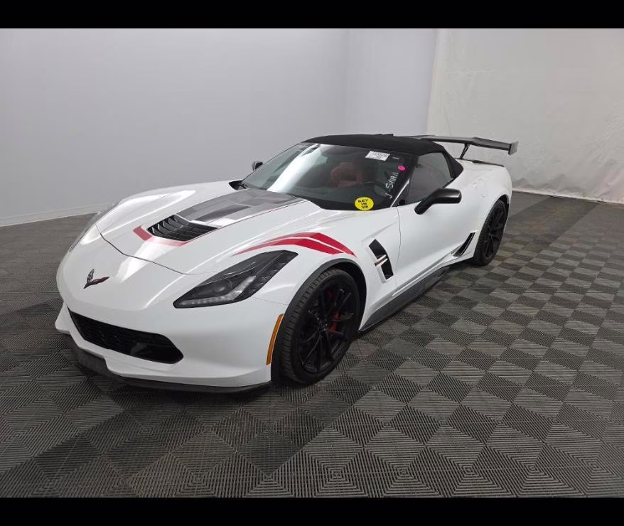 2019 Arctic White Chevrolet Corvette Grand Sport 1LT RWD Convertible