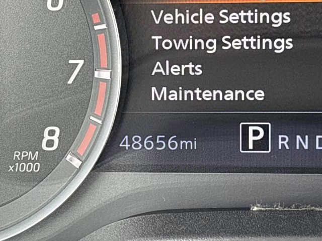 2023 Pearl White Nissan Titan Platinum Reserve 4X4 Truck