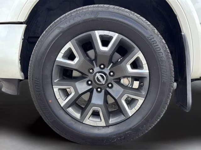 2023 Pearl White Nissan Titan Platinum Reserve 4X4 Truck