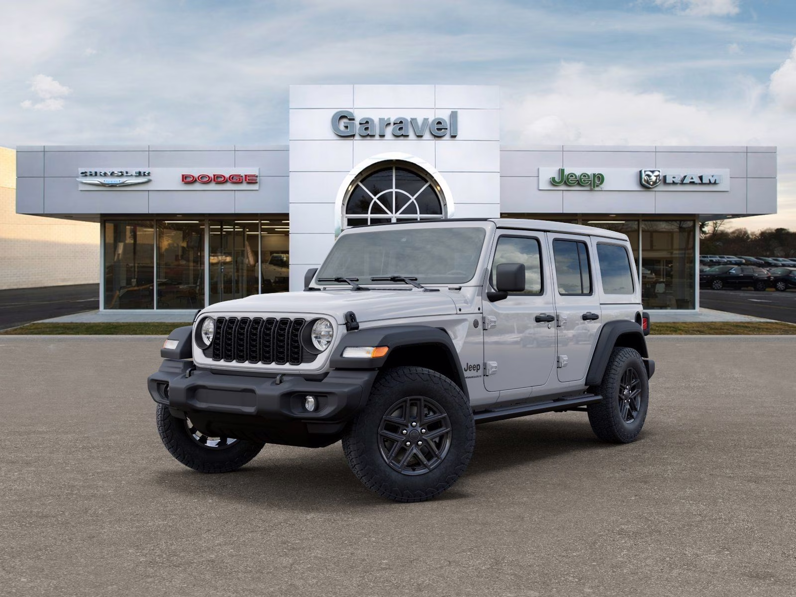 2026 Bright White Clearcoat Jeep Wrangler Sport S 4X4 SUV