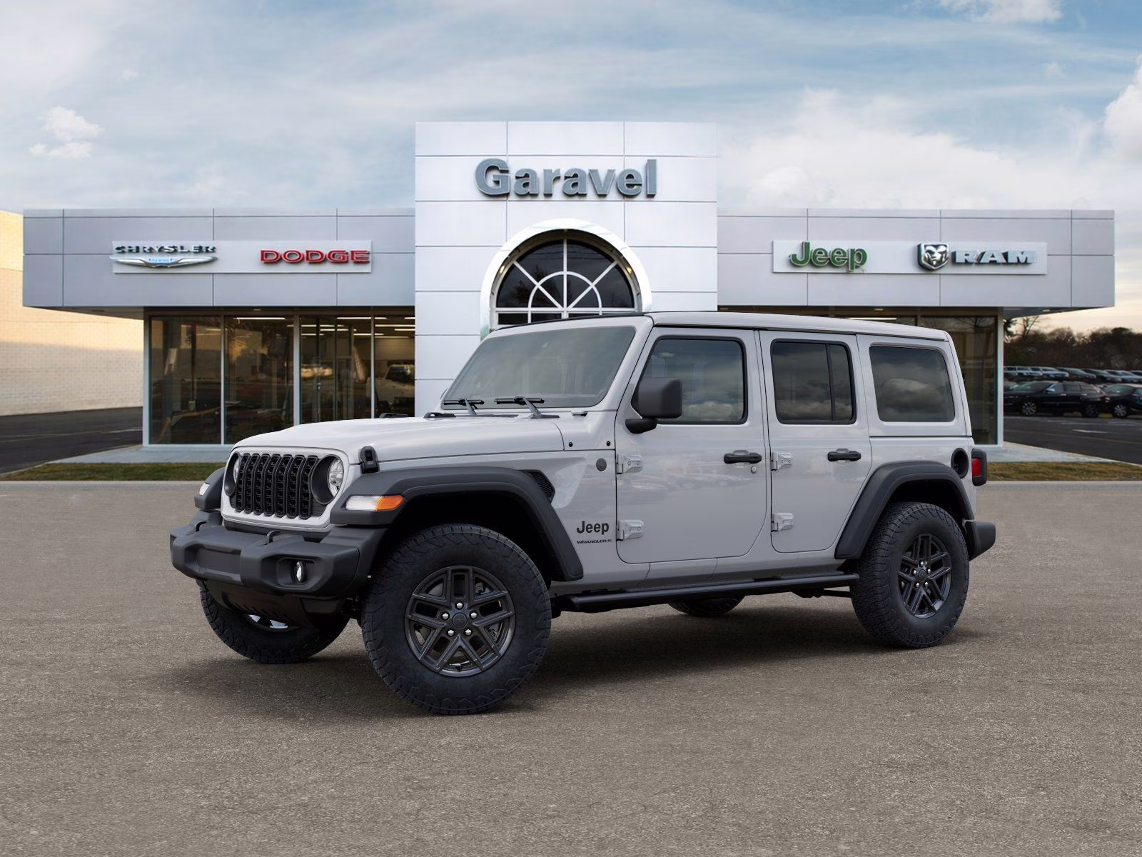 2026 Bright White Clearcoat Jeep Wrangler Sport S 4X4 SUV
