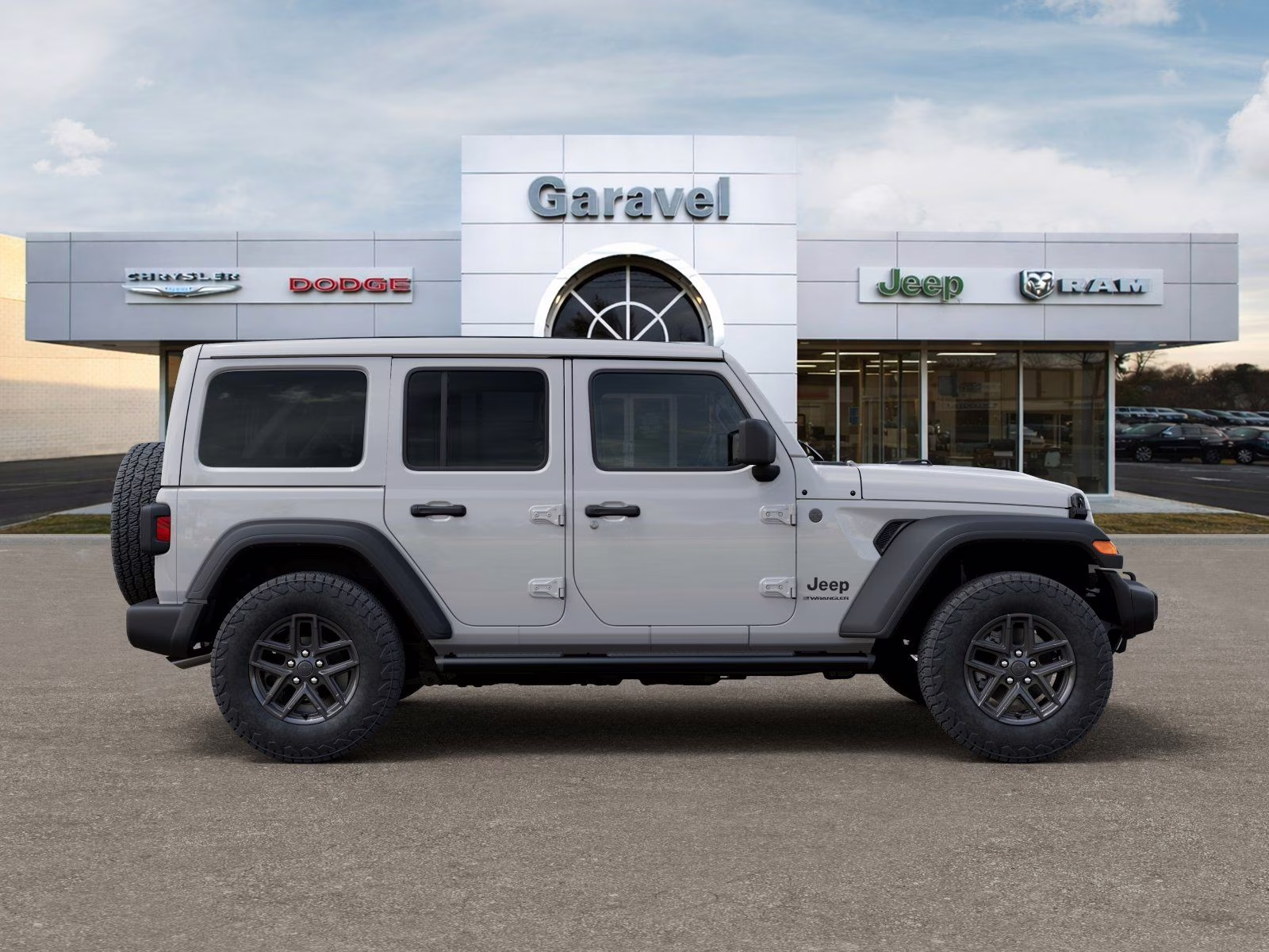 2026 Bright White Clearcoat Jeep Wrangler Sport S 4X4 SUV