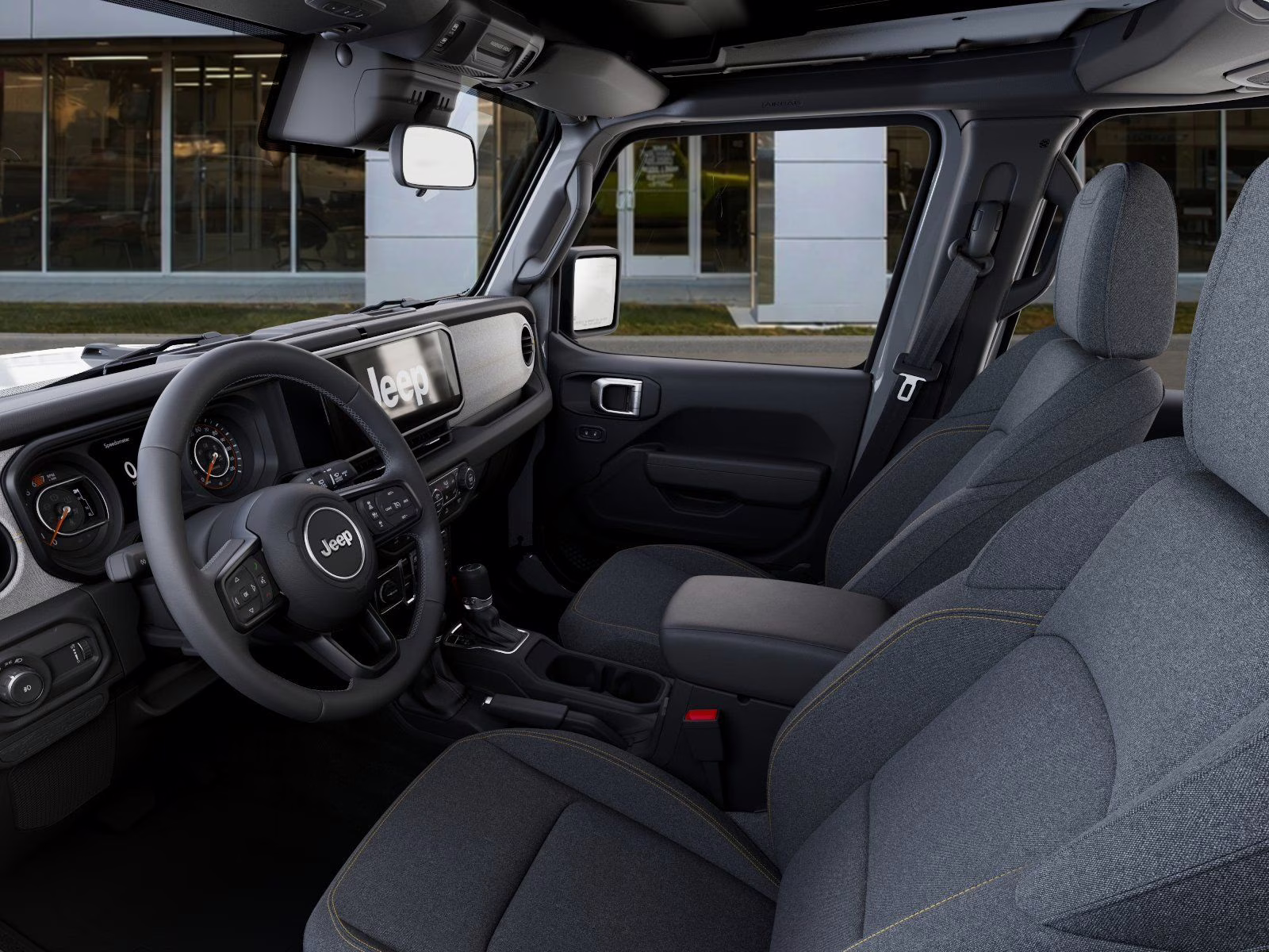 2026 Bright White Clearcoat Jeep Wrangler Sport S 4X4 SUV