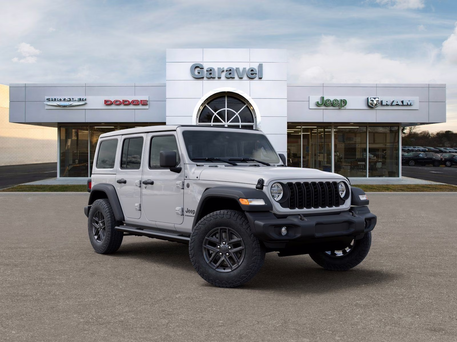 2026 Bright White Clearcoat Jeep Wrangler Sport S 4X4 SUV