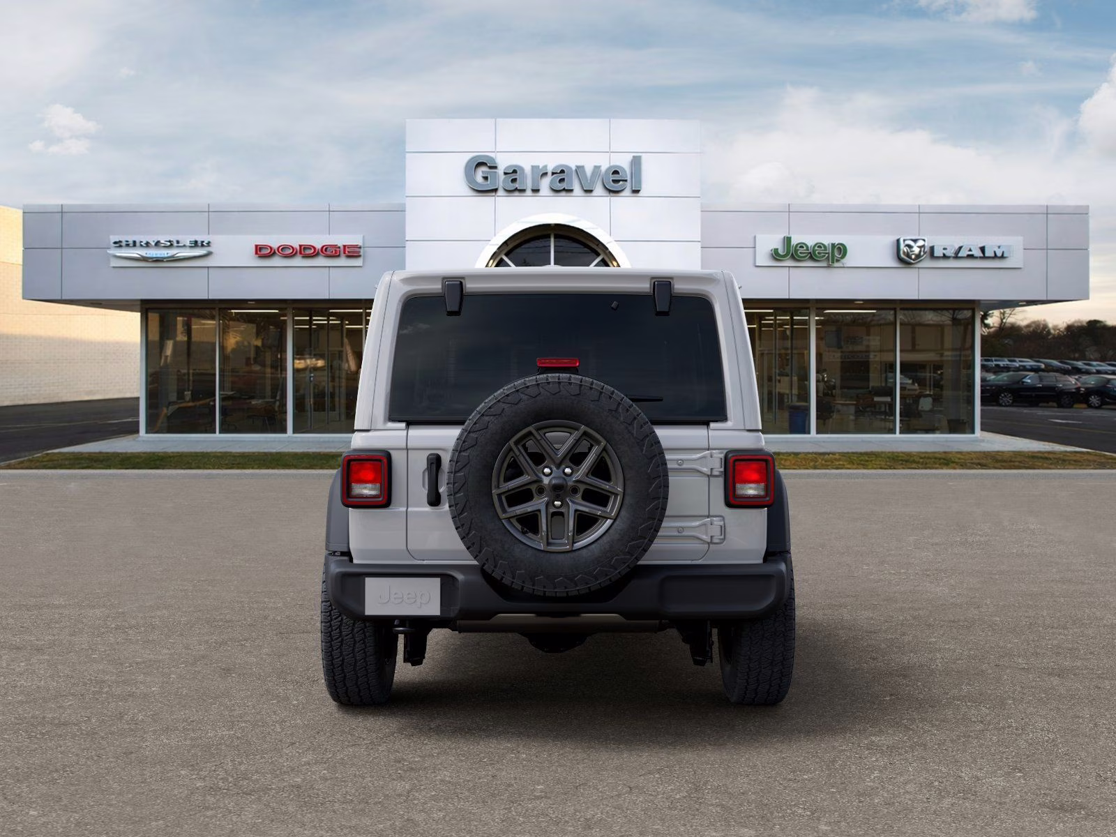 2026 Bright White Clearcoat Jeep Wrangler Sport S 4X4 SUV