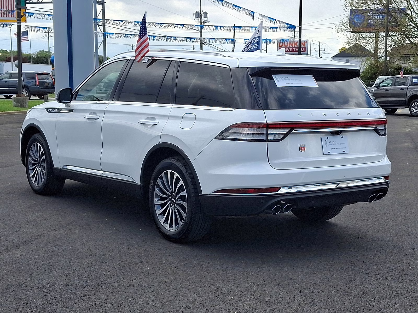2022 Pristine White Metallic Tri-Coat - AZ Lincoln Aviator Standard AWD