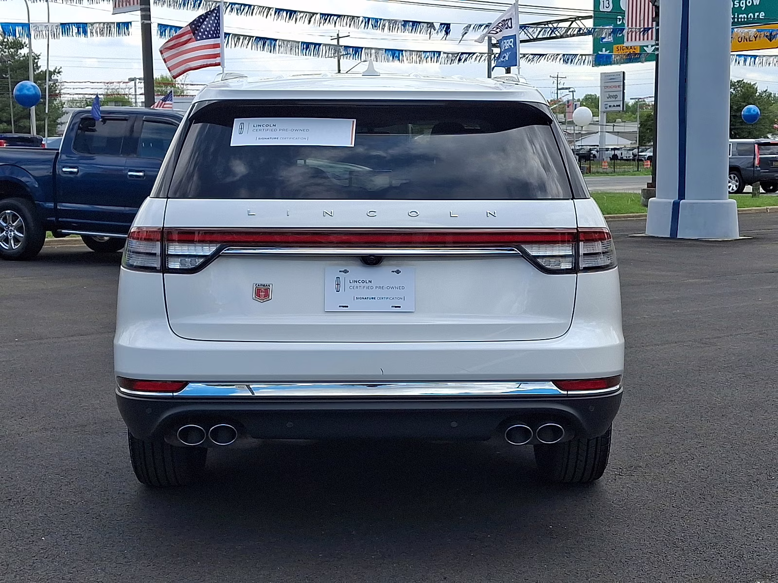 2022 Pristine White Metallic Tri-Coat - AZ Lincoln Aviator Standard AWD