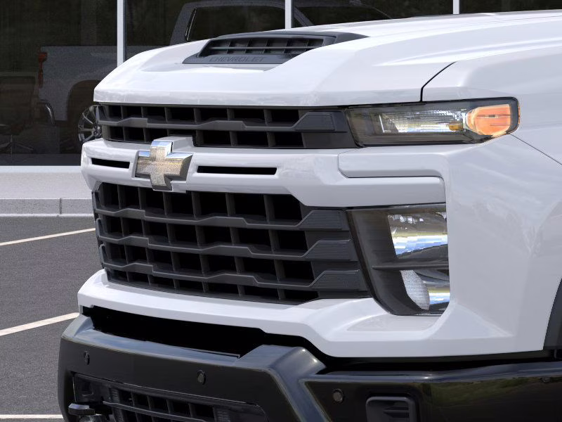 2026 Summit White Chevrolet Silverado 2500 HD Custom 4X4 Truck