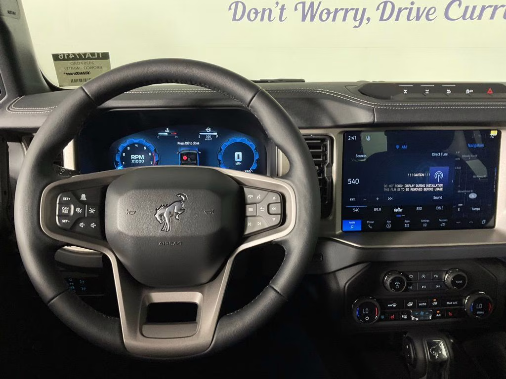 2026 Oxford White Ford Bronco Outer Banks 4X4 SUV