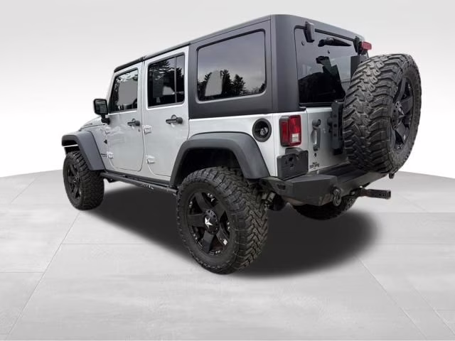 2012 Bright Silver Metallic Clearcoat Jeep Wrangler Unlimited Rubicon 4X4 SUV