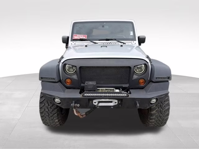 2012 Bright Silver Metallic Clearcoat Jeep Wrangler Unlimited Rubicon 4X4 SUV