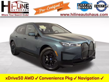 2023 Blue Ridge Mountain Metallic BMW iX xDrive50 AWD SUV