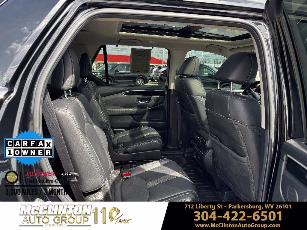 2025 Black Honda Pilot Touring AWD SUV