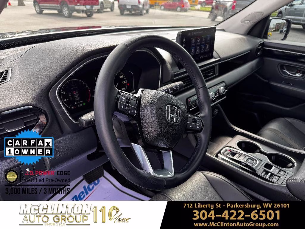 2025 Black Honda Pilot Touring AWD SUV