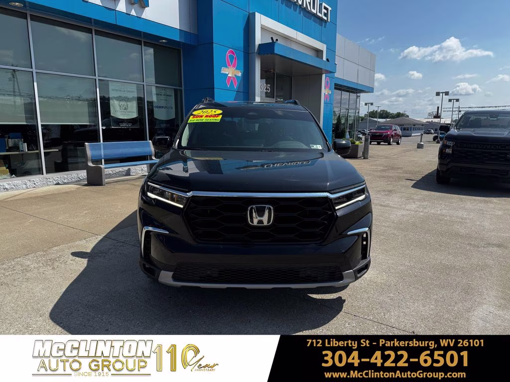 2025 Black Honda Pilot Touring AWD SUV