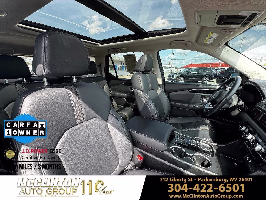 2025 Black Honda Pilot Touring AWD SUV