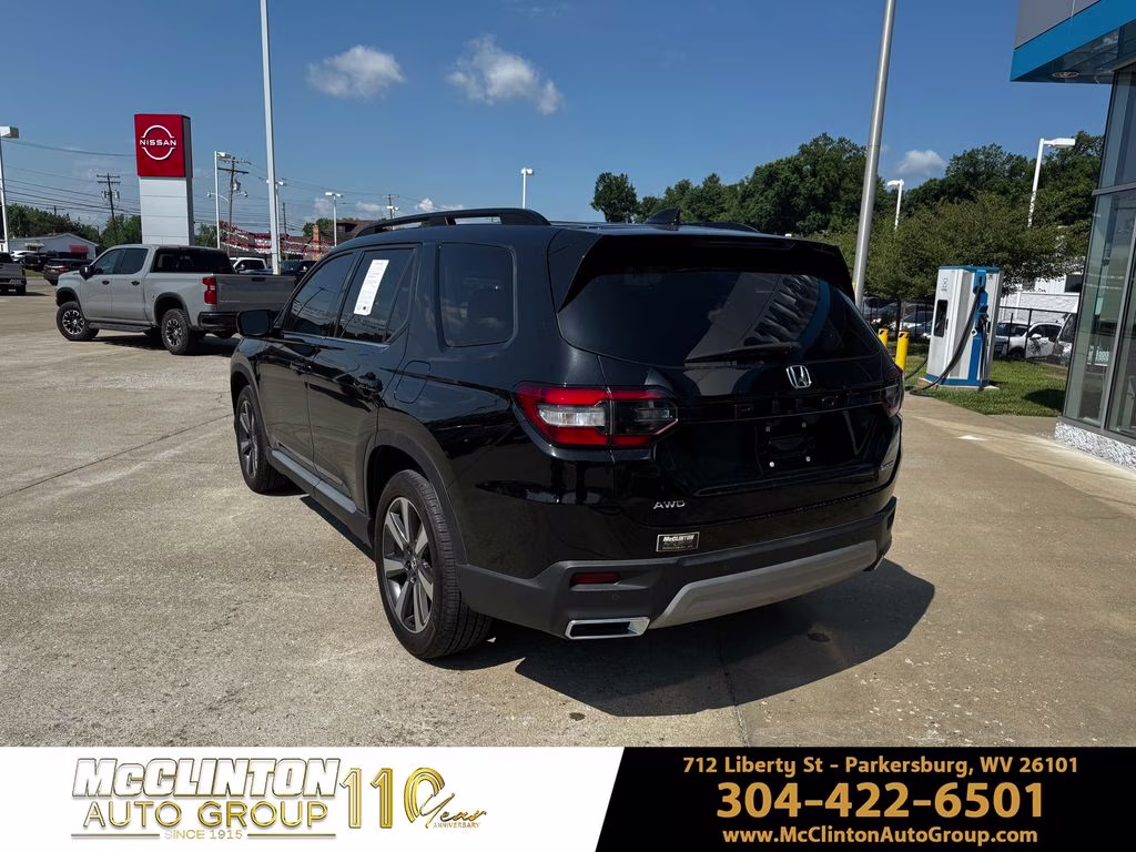 2025 Black Honda Pilot Touring AWD SUV