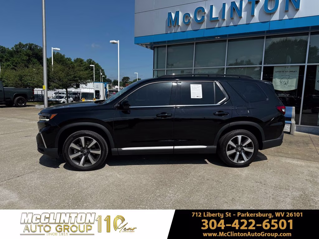2025 Black Honda Pilot Touring AWD SUV