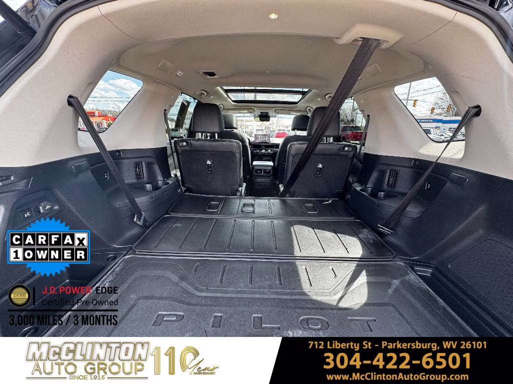 2025 Crystal Black Pearl Honda Pilot Touring AWD SUV