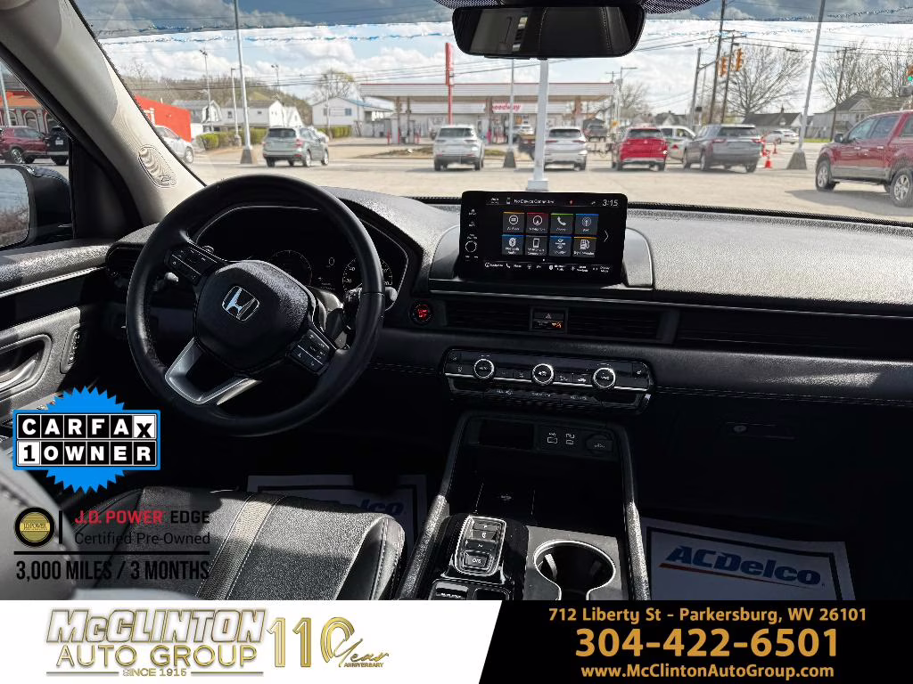 2025 Crystal Black Pearl Honda Pilot Touring AWD SUV
