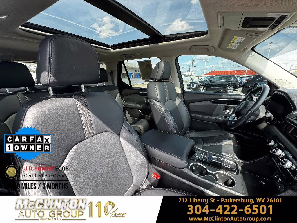 2025 Crystal Black Pearl Honda Pilot Touring AWD SUV