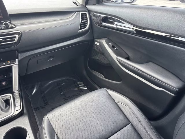 2021 Dark Ocean Blue/White Roof Kia Seltos SX AWD SUV