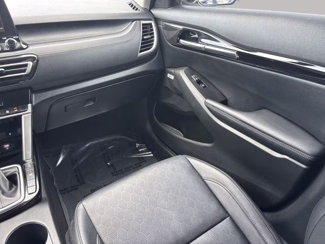 2021 Dark Ocean Blue/White Roof Kia Seltos SX AWD SUV