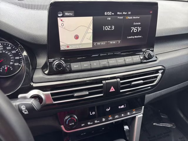 2021 Dark Ocean Blue/White Roof Kia Seltos SX AWD SUV