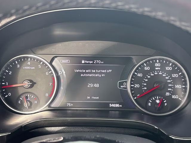 2021 Dark Ocean Blue/White Roof Kia Seltos SX AWD SUV