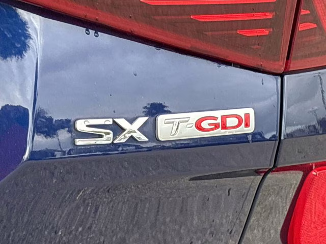 2021 Dark Ocean Blue/White Roof Kia Seltos SX AWD SUV