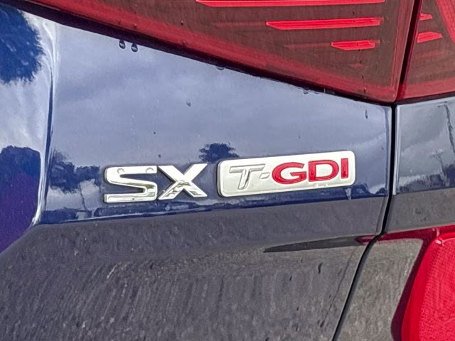 2021 Dark Ocean Blue/White Roof Kia Seltos SX AWD SUV
