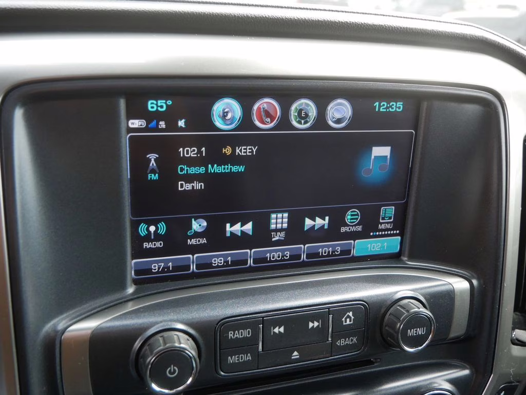 2018 Summit White Chevrolet Silverado 1500 LTZ 4X4 Truck