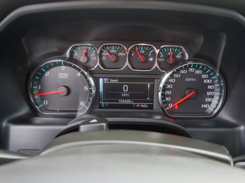 2018 Summit White Chevrolet Silverado 1500 LTZ 4X4 Truck