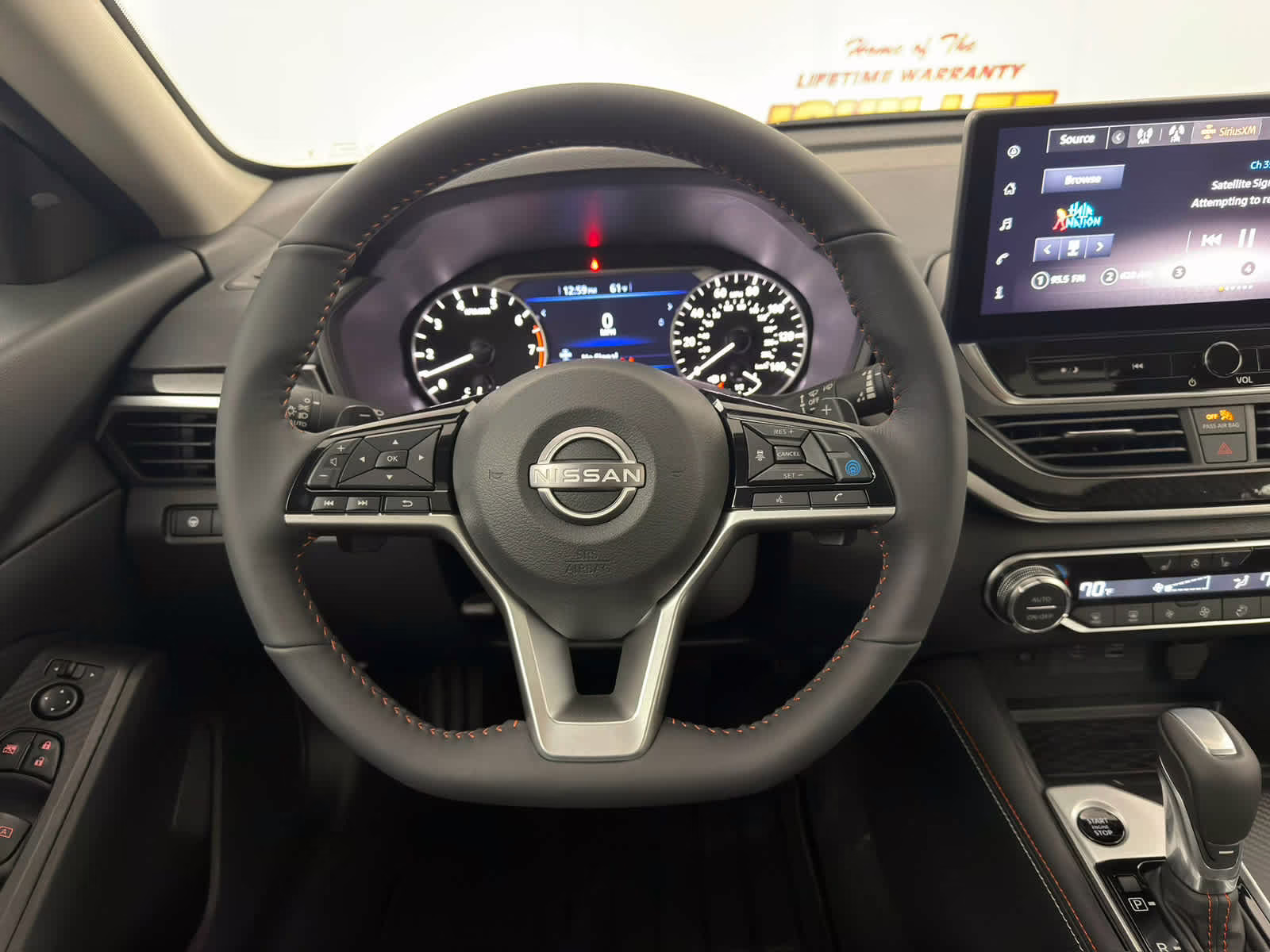 2026 Pearl White Tricoat Nissan Altima SR FWD Sedan