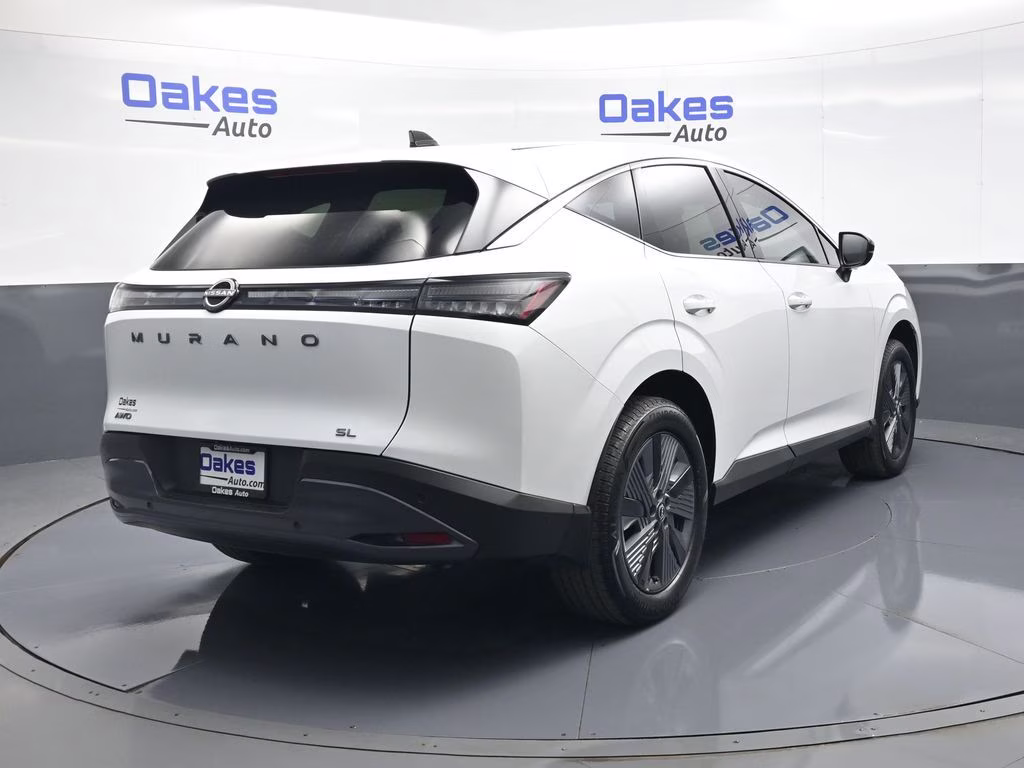 2026 Everest White Pearl Tricoat Nissan Murano SL AWD SUV
